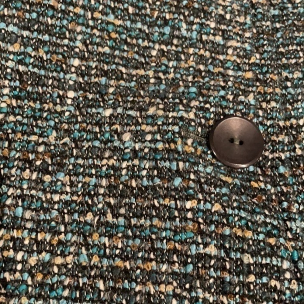 Zanella jacket Italian tweed blazer size 10 - Picture 2 of 9